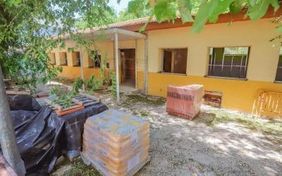 Inicio de Clases a oscuras en el Colegio de Arneva en Orihuela